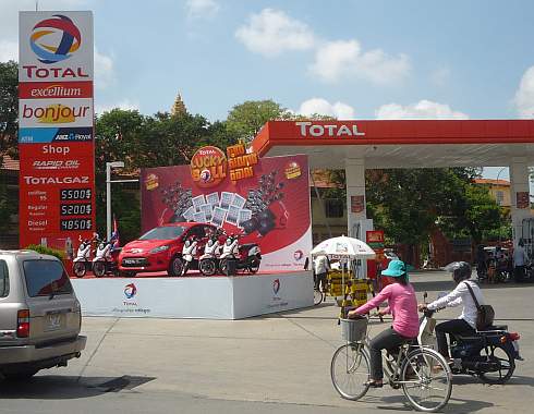Phnom Penh gas station
